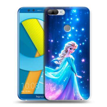 Силиконовый чехол на Huawei Honor 9 Lite с принтом Холодное сердце Frozen Силиконовый чехол на Huawei Honor 9 Lite с принтом Холодное сердце Frozen
