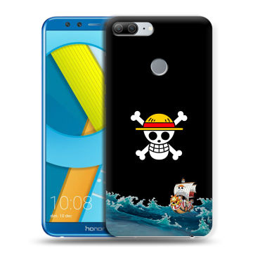 Силиконовый чехол на Huawei Honor 9 Lite с принтом One Piece Ван Пис Силиконовый чехол на Huawei Honor 9 Lite с принтом One Piece Ван Пис