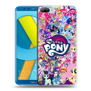 Силиконовый чехол на Huawei Honor 9 Lite с принтом My little pony Дружба чудо Силиконовый чехол на Huawei Honor 9 Lite с принтом My little pony Дружба чудо