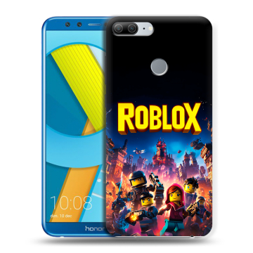 Силиконовый чехол на Huawei Honor 9 Lite с принтом Roblox Роблокс Силиконовый чехол на Huawei Honor 9 Lite с принтом Roblox Роблокс