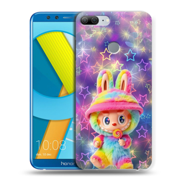 Силиконовый чехол на Huawei Honor 9 Lite с принтом Labubu Лабубу Силиконовый чехол на Huawei Honor 9 Lite с принтом Labubu Лабубу