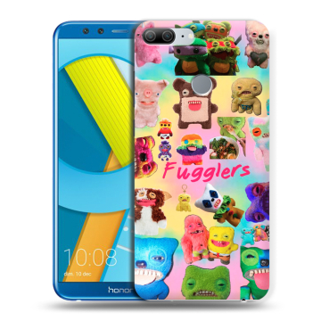 Силиконовый чехол на Huawei Honor 9 Lite с принтом Флагер Fuggler