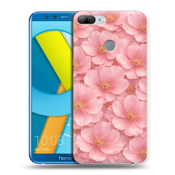 Силиконовый чехол на Huawei Honor 9 Lite с принтом женский