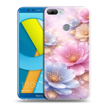 Силиконовый чехол на Huawei Honor 9 Lite с принтом женский Силиконовый чехол на Huawei Honor 9 Lite с принтом женский