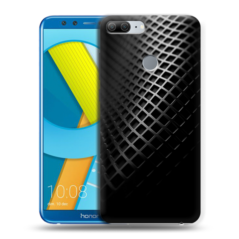 Силиконовый чехол на Huawei Honor 9 Lite с принтом Текстура металла Силиконовый чехол на Huawei Honor 9 Lite с принтом Текстура металла
