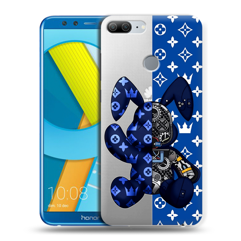 Силиконовый чехол на Huawei Honor 9 Lite с принтом Луи робот Силиконовый чехол на Huawei Honor 9 Lite с принтом Луи робот