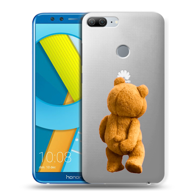 Пластиковый чехол на Huawei Honor 9 Lite с принтом Медведь Пластиковый чехол на Huawei Honor 9 Lite с принтом Медведь
