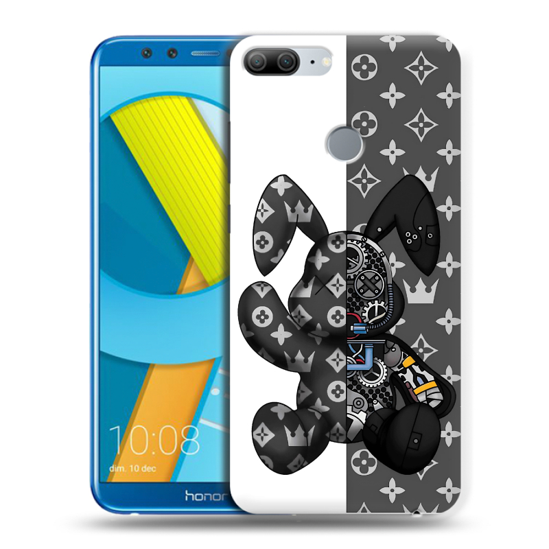 Силиконовый чехол на Huawei Honor 9 Lite с принтом Луи робот Силиконовый чехол на Huawei Honor 9 Lite с принтом Луи робот