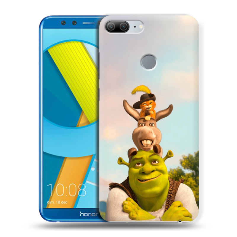 Пластиковый чехол на Huawei Honor 9 Lite с принтом Шрек Shrek Пластиковый чехол на Huawei Honor 9 Lite с принтом Шрек Shrek