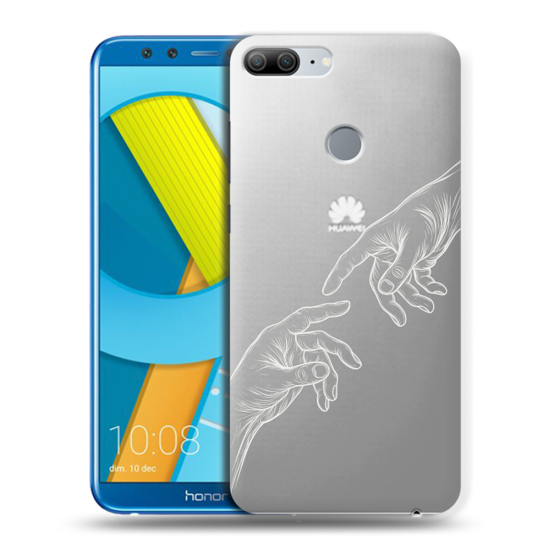 Пластиковый чехол на Huawei Honor 9 Lite с принтом Сотворение мира Пластиковый чехол на Huawei Honor 9 Lite с принтом Сотворение мира