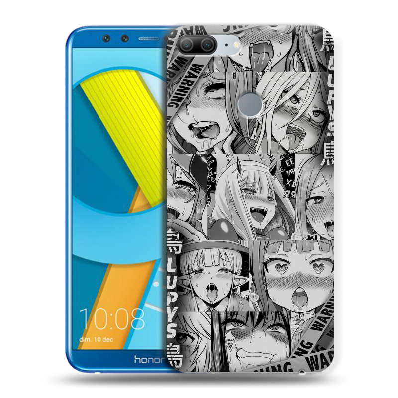 Пластиковый чехол на Huawei Honor 9 Lite с принтом Ahegao Ахегао Аниме Пластиковый чехол на Huawei Honor 9 Lite с принтом Ahegao Ахегао Аниме
