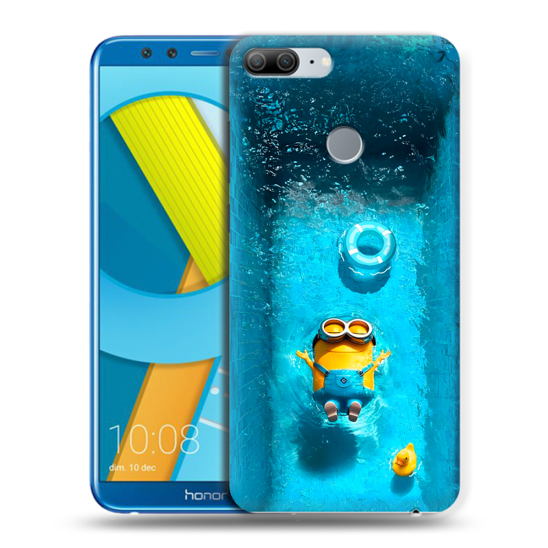 Пластиковый чехол на Huawei Honor 9 Lite с принтом Миньоны Пластиковый чехол на Huawei Honor 9 Lite с принтом Миньоны