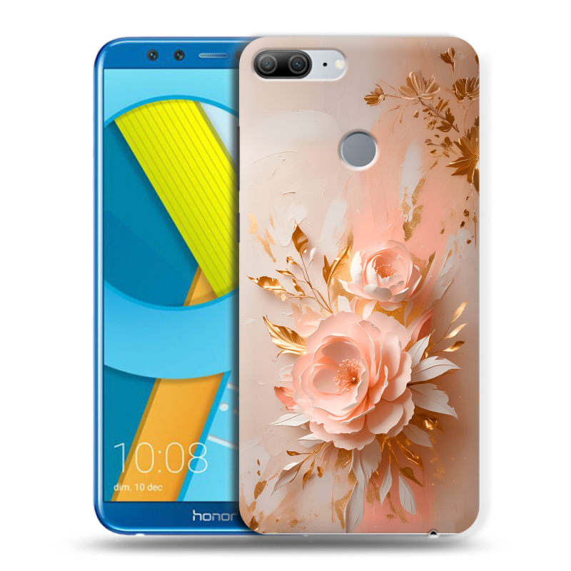 Пластиковый чехол на Huawei Honor 9 Lite с принтом женский Пластиковый чехол на Huawei Honor 9 Lite с принтом женский