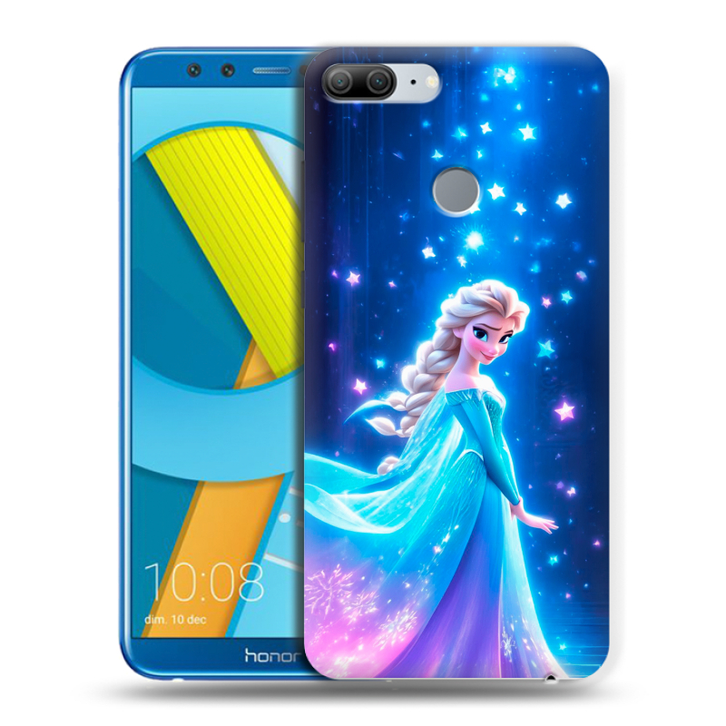 Пластиковый чехол на Huawei Honor 9 Lite с принтом Холодное сердце Frozen Пластиковый чехол на Huawei Honor 9 Lite с принтом Холодное сердце Frozen