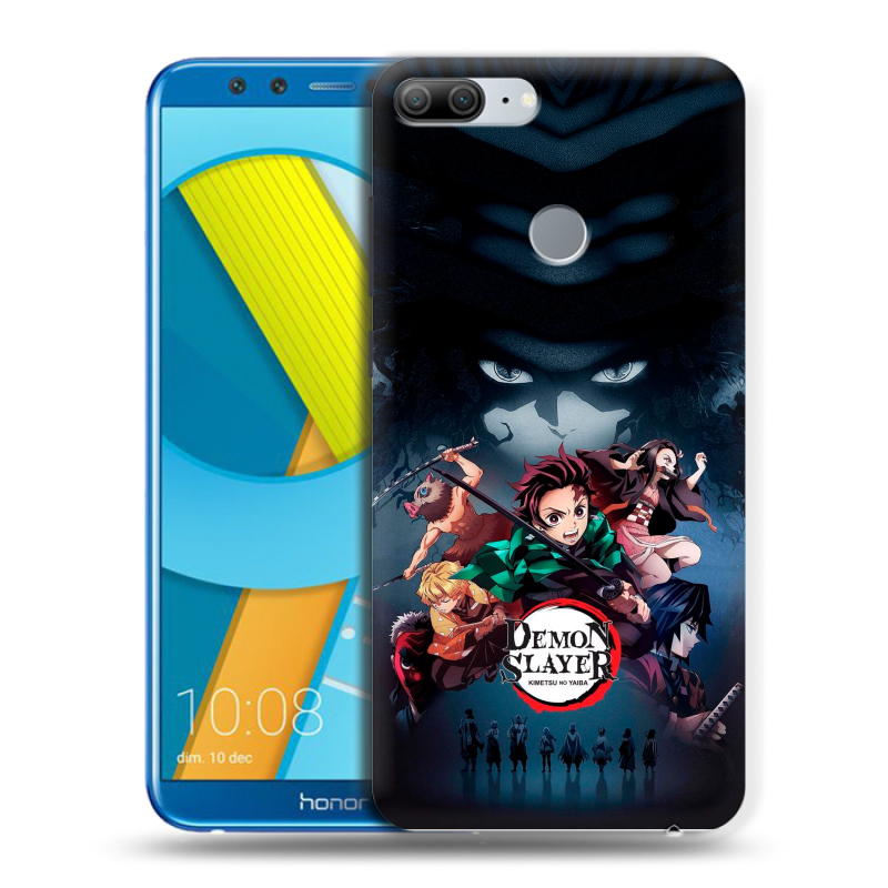 Силиконовый чехол на Huawei Honor 9 Lite с принтом Demon Slayer Клинок рассекающий демонов Силиконовый чехол на Huawei Honor 9 Lite с принтом Demon Slayer Клинок рассекающий демонов