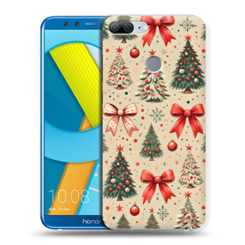 Пластиковый чехол на Huawei Honor 9 Lite с принтом Новый год Пластиковый чехол на Huawei Honor 9 Lite с принтом Новый год