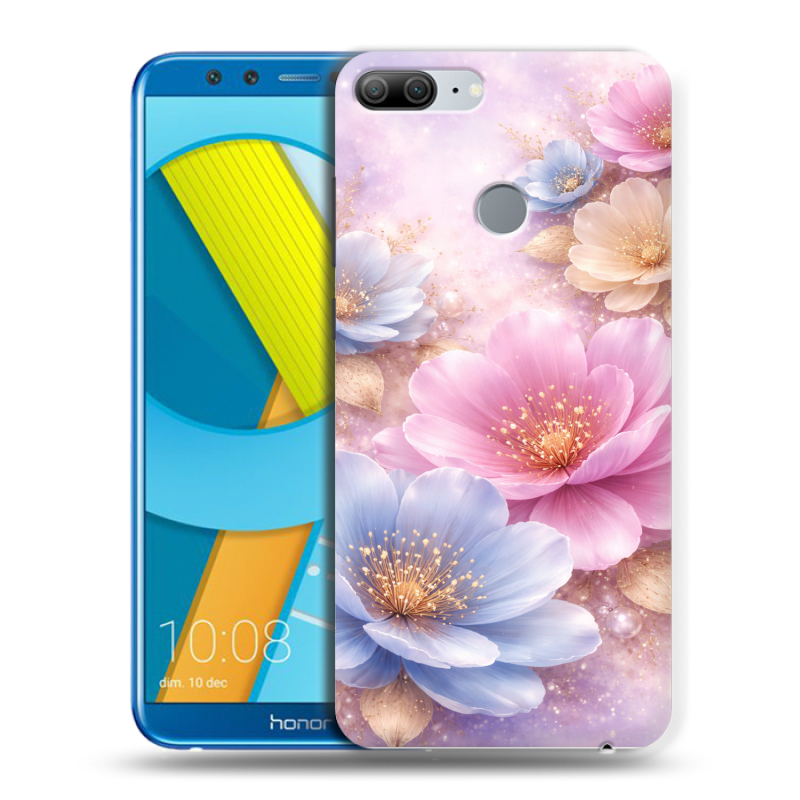 Пластиковый чехол на Huawei Honor 9 Lite с принтом женский Пластиковый чехол на Huawei Honor 9 Lite с принтом женский