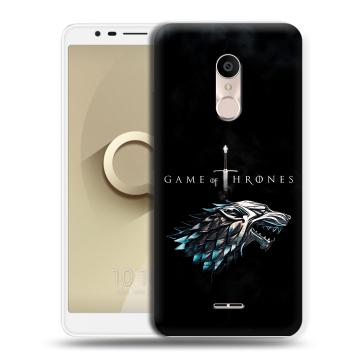 Силиконовый чехол на Alcatel 3C с принтом Игра Престолов Game Thrones Силиконовый чехол на Alcatel 3C с принтом Игра Престолов Game Thrones