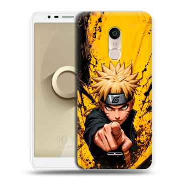 Силиконовый чехол на Alcatel 3C с принтом Naruto Наруто Силиконовый чехол на Alcatel 3C с принтом Naruto Наруто