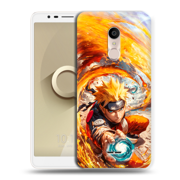 Силиконовый чехол на Alcatel 3C с принтом Аниме Наруто Naruto Силиконовый чехол на Alcatel 3C с принтом Аниме Наруто Naruto