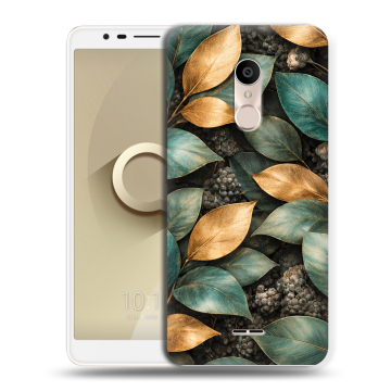 Силиконовый чехол на Alcatel 3C с принтом женский Силиконовый чехол на Alcatel 3C с принтом женский