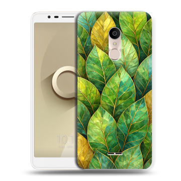 Силиконовый чехол на Alcatel 3C с принтом женский Силиконовый чехол на Alcatel 3C с принтом женский