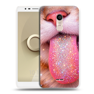 Силиконовый чехол на Alcatel 3C с принтом для девочек Силиконовый чехол на Alcatel 3C с принтом для девочек