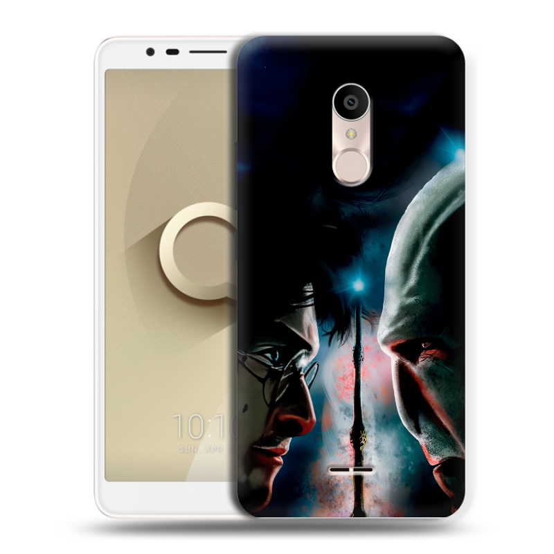 Силиконовый чехол на Alcatel 3C с принтом Гарри Поттер Harry Potter Силиконовый чехол на Alcatel 3C с принтом Гарри Поттер Harry Potter