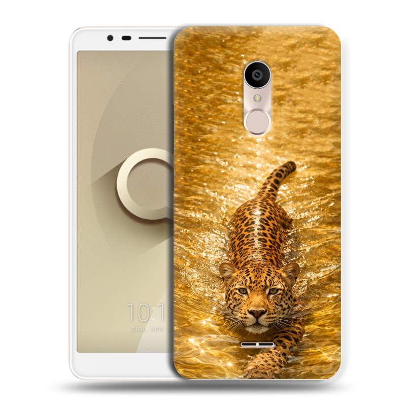Силиконовый чехол на Alcatel 3C с принтом женский Силиконовый чехол на Alcatel 3C с принтом женский