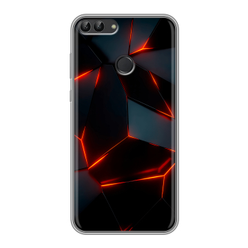 Силиконовый чехол на Huawei P Smart с принтом Яркие абстракции Силиконовый чехол на Huawei P Smart с принтом Яркие абстракции