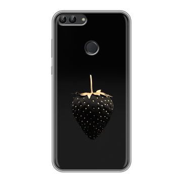 Силиконовый чехол на Huawei P Smart с принтом Черная клубника Силиконовый чехол на Huawei P Smart с принтом Черная клубника