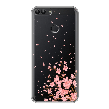 Силиконовый чехол на Huawei P Smart с принтом Ветка сакуры Силиконовый чехол на Huawei P Smart с принтом Ветка сакуры