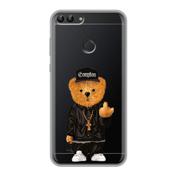 Силиконовый чехол на Huawei P Smart с принтом Плюшевый медведь Силиконовый чехол на Huawei P Smart с принтом Плюшевый медведь