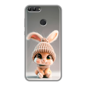 Силиконовый чехол на Huawei P Smart с принтом Кролик