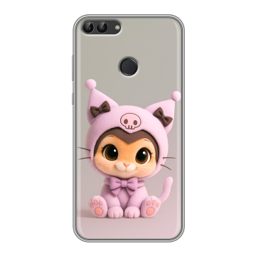 Силиконовый чехол на Huawei P Smart с принтом Куроми Kuromi 