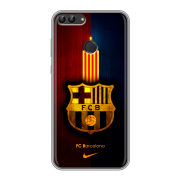 Силиконовый чехол на Huawei P Smart с принтом Барселона Barcelona Силиконовый чехол на Huawei P Smart с принтом Барселона Barcelona