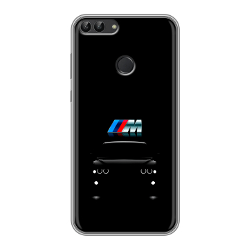 Силиконовый чехол на Huawei P Smart с принтом БМВ BMW