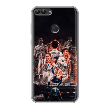 Силиконовый чехол на Huawei P Smart с принтом Реал Роналдо Real Ronaldo Силиконовый чехол на Huawei P Smart с принтом Реал Роналдо Real Ronaldo