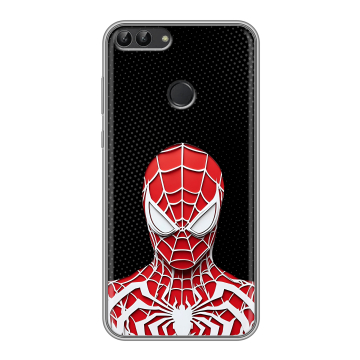 Силиконовый чехол на Huawei P Smart с принтом человек паук spiderman Силиконовый чехол на Huawei P Smart с принтом человек паук spiderman