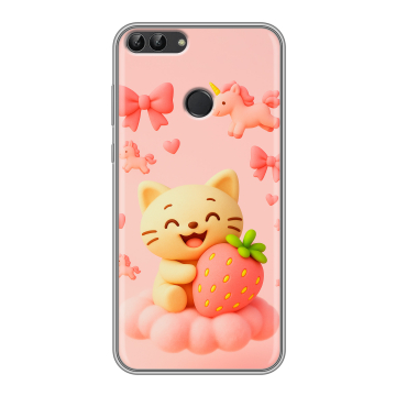 Силиконовый чехол на Huawei P Smart с принтом для девочек Силиконовый чехол на Huawei P Smart с принтом для девочек
