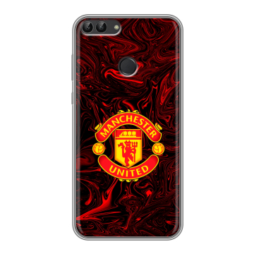 Силиконовый чехол на Huawei P Smart с принтом Manchester United