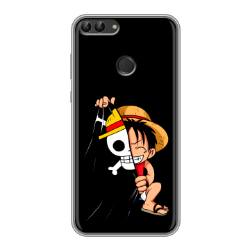 Силиконовый чехол на Huawei P Smart с принтом One Piece Ван Пис