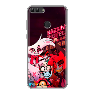Силиконовый чехол на Huawei P Smart с принтом Hazbin Hotel Отель Хазбин Силиконовый чехол на Huawei P Smart с принтом Hazbin Hotel Отель Хазбин