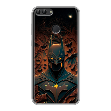 Силиконовый чехол на Huawei P Smart с принтом Batman Бэтмен