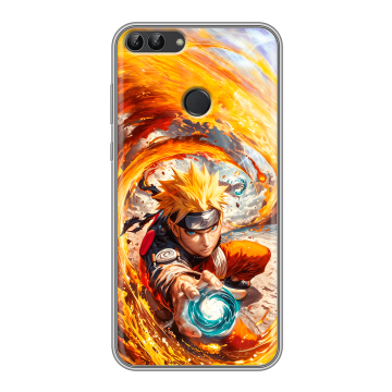 Силиконовый чехол на Huawei P Smart с принтом Аниме Наруто Naruto