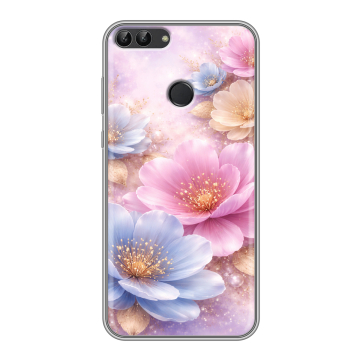 Силиконовый чехол на Huawei P Smart с принтом женский Силиконовый чехол на Huawei P Smart с принтом женский