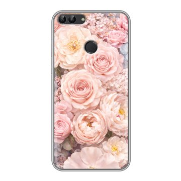 Силиконовый чехол на Huawei P Smart с принтом женский Силиконовый чехол на Huawei P Smart с принтом женский