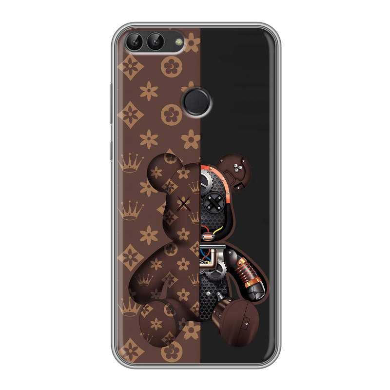 Силиконовый чехол на Huawei P Smart с принтом Луи робот Силиконовый чехол на Huawei P Smart с принтом Луи робот