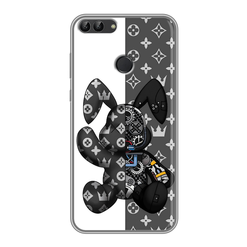Пластиковый чехол на Huawei P Smart с принтом Луи робот Пластиковый чехол на Huawei P Smart с принтом Луи робот