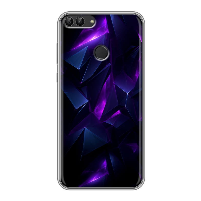 Пластиковый чехол на Huawei P Smart с принтом Абстракиция Пластиковый чехол на Huawei P Smart с принтом Абстракиция